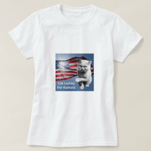 Cat Ladies for Kamala t-shirt