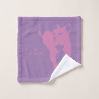 Cat Lady Bath Towel