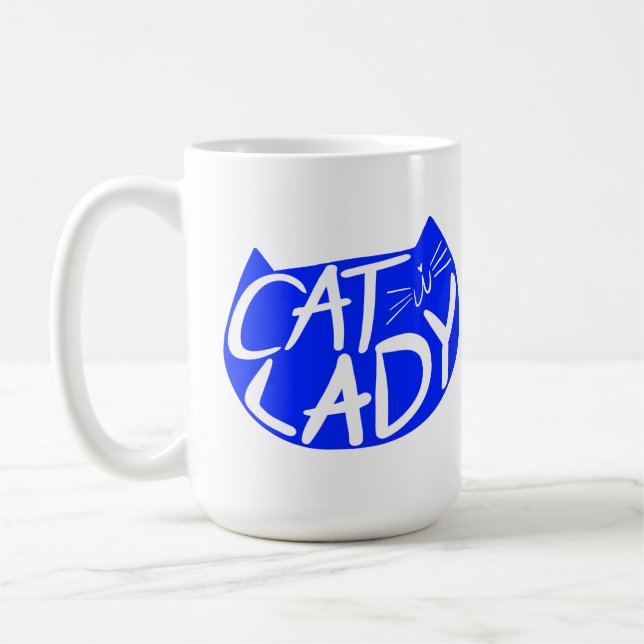 Cat Lady Coffee Mug (Left)
