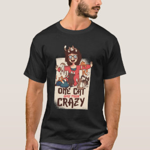Cat Lady, Crazy cat Lady 1 T-Shirt