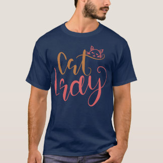 cat lady family T-Shirt