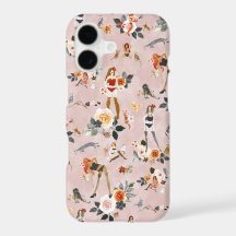 CAT LADY FLORAL Blush