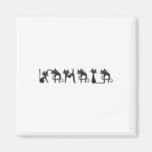 Cat Lady Fun Childless Cat Ladies For Harris 2024 Magnet