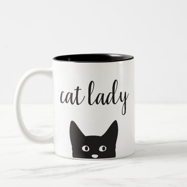 Cat Lady Mug (Left)