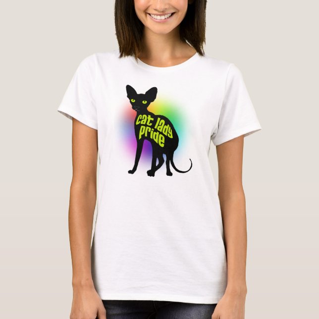 Cat Lady Pride T-Shirt (Front)
