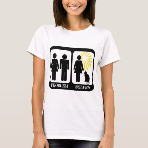 Cat Lady Problem solved T-Shirt
