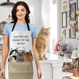 Cat Lady Starter Kit  Apron