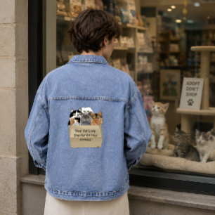 Cat Lady Starter Kit Denim Jacket