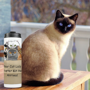 Cat Lady Starter Kit Thermal Tumbler