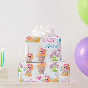 Cat Lady Wrapping Paper