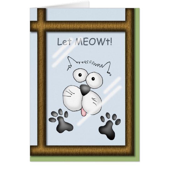 Cat "Let MEOWt!" Card