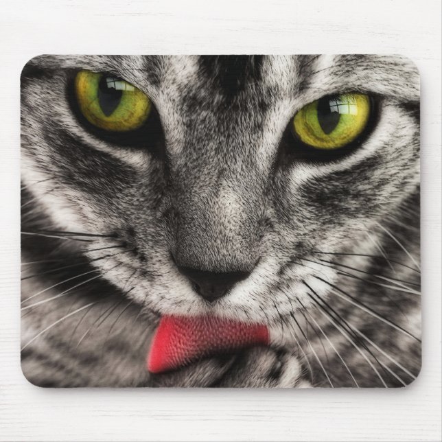 Cat Lick Mouse Mat (Front)