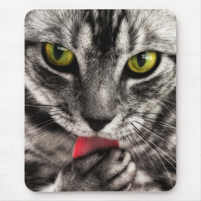 Cat Lick Mouse Mat (Front)
