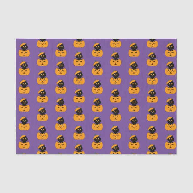 Cat-lloween Silk Paper (Front)