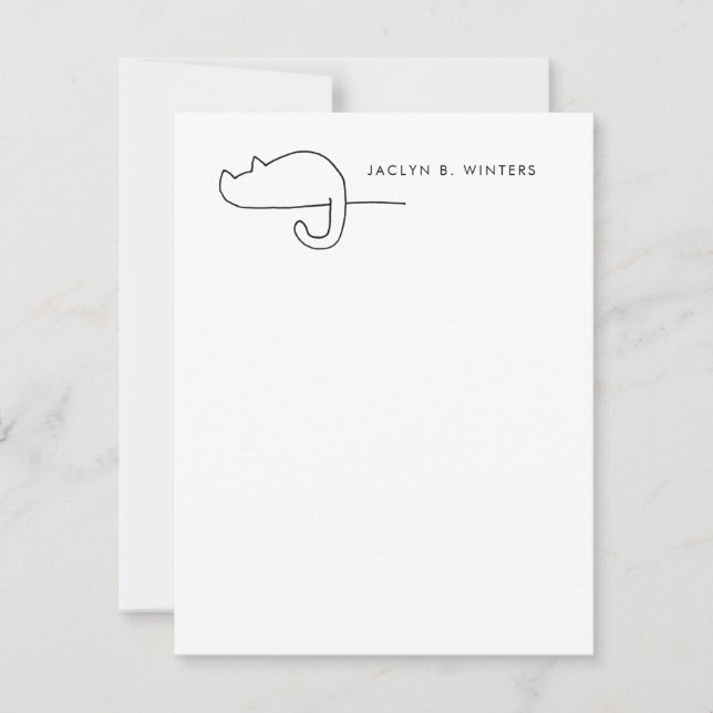 Cat Loaf | Cat Lover Personalized Card (Front)