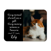 Cat Loss Memorial Personalised Photo Pet Name