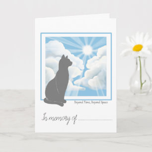 Cat Loss Simpathy Card