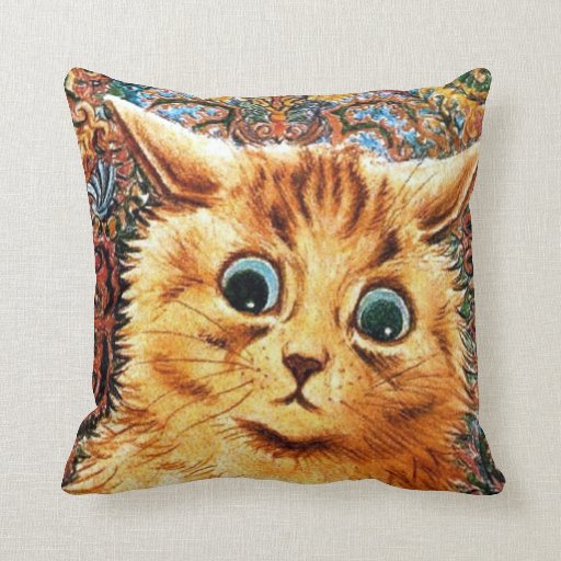 Image of Cat, Louis Wain Cushion