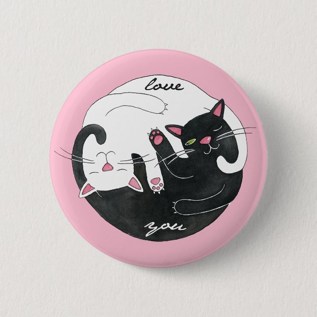 Cat Love Buttons (Front)