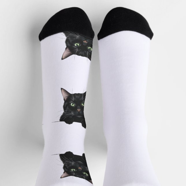 Cat love Crew Socks (Top)