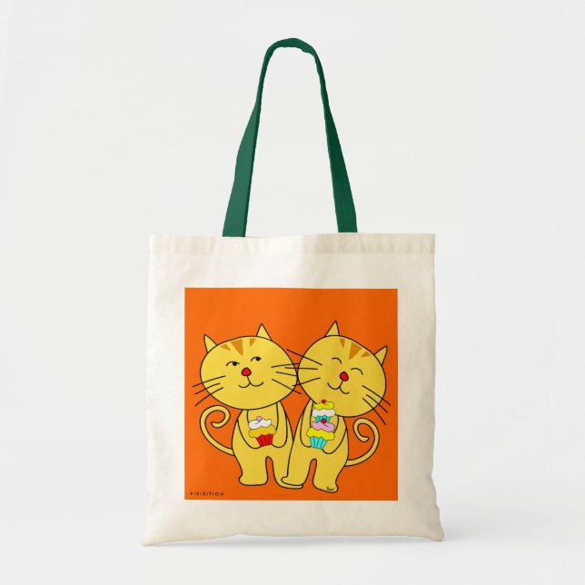 Cat Love Cupcake Bag (Front)