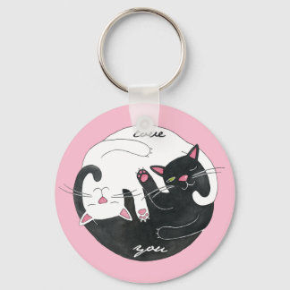 Cat Love Key Ring
