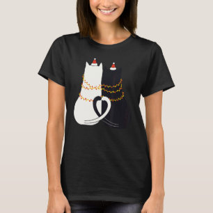 cat love meowy christmas T-Shirt