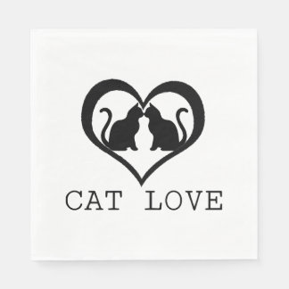 Cat Love    Napkin