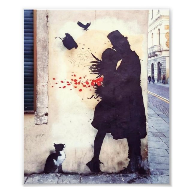 Cat & Love Photo Enlargement (Front)
