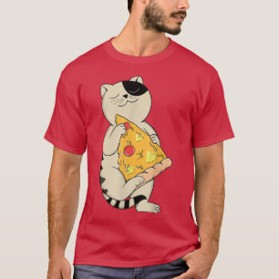 Cat Love Pineapple Pizza Forbidden Hawaiian Foodie T-Shirt