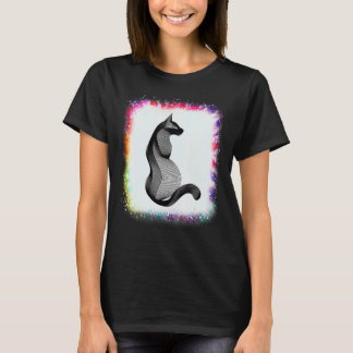 Cat Love R Dad Mum Boy Girl Tie Dye  Bleach Ed T-Shirt