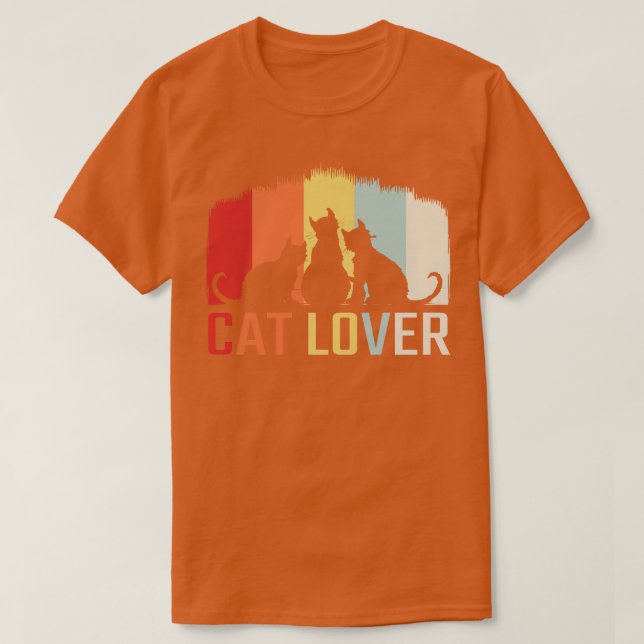 Cat Lover 2 T-Shirt (Design Front)
