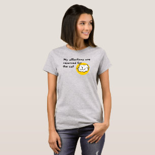 Cat Lover Affections Cat Owner T-Shirt