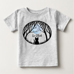 Cat Lover Baby's Shirt Custom Toddler Cat Shirt