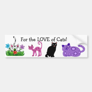 Cat Lover Bumper sticker