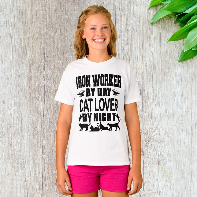 Cat Lover By Night T-Shirt (Creator Uploaded)