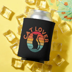 CAT LOVER CAN COOLER