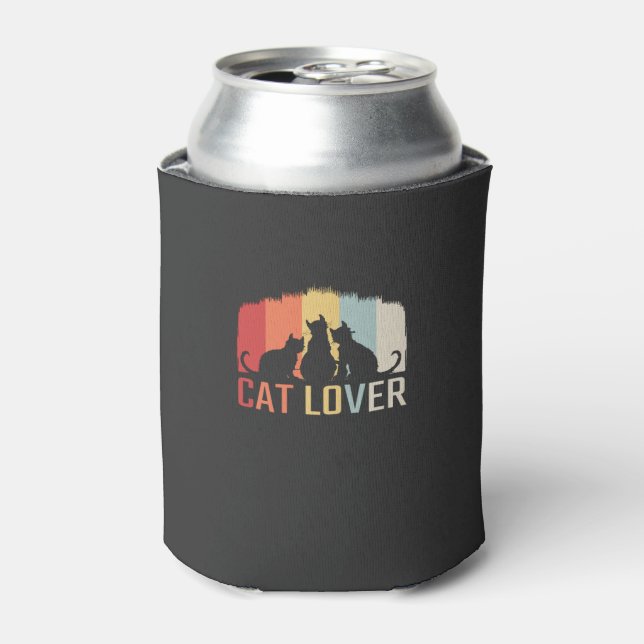Cat Lover Can Cooler (Can Front)