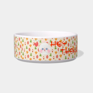 cat lover cat bowel bowl