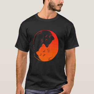 Cat Lover Chinese Character China Fan Signs Symbol T-Shirt