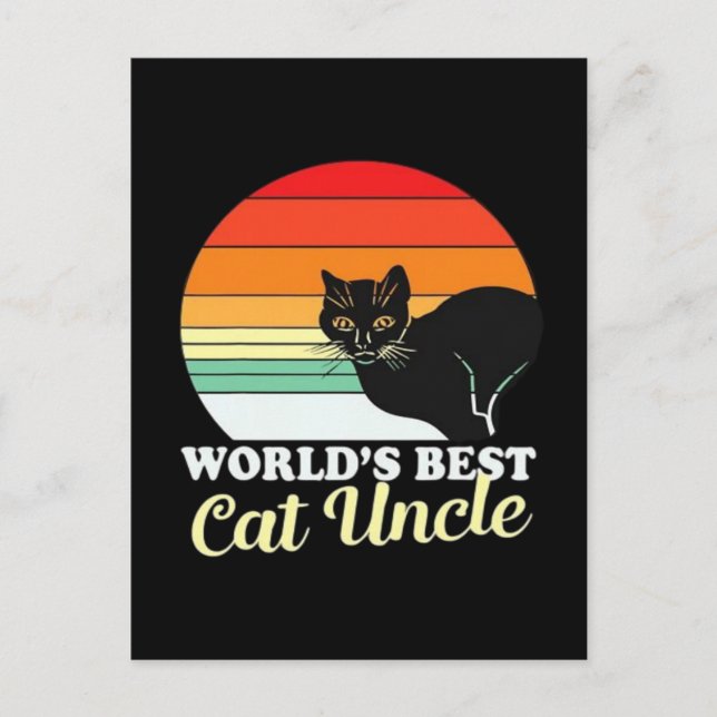 Cat Lover Christmas Adorable  Postcard (Front)