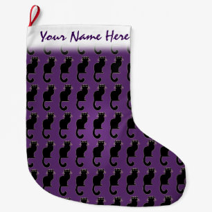 Cat Lover Christmas Stocking Customised Stocking
