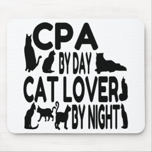 Cat Lover CPA Mouse Mat
