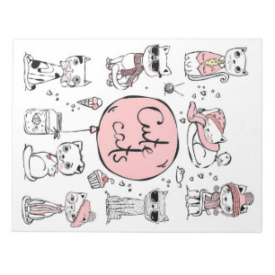 Cat Lover Cute Cats Notepad