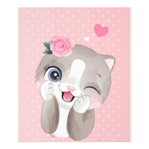 Cat Lover   Cute Little Kittens Photo Print