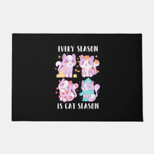 Cat Lover Every Season Is Cat Season Doormat