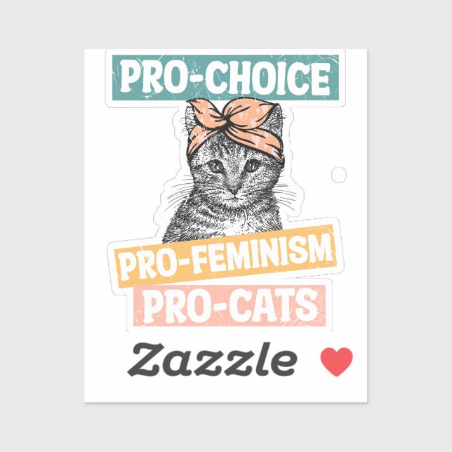 cat lover feminist (Sheet)