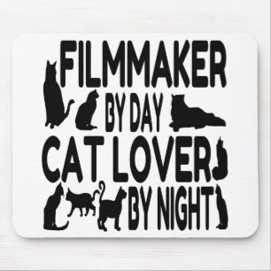 Cat Lover Filmmaker Mouse Mat