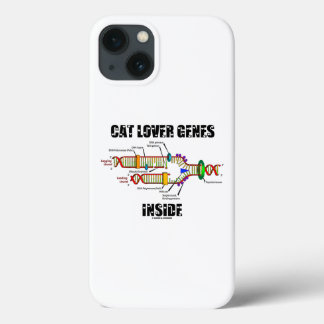 Cat Lover Genes Inside DNA Replication iPhone 13 Case