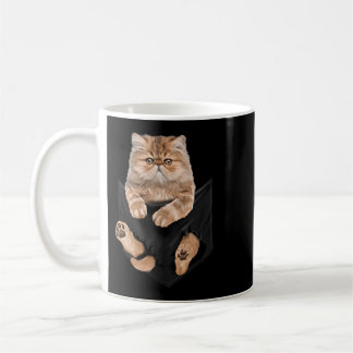 Cat Lover Gifts Persian In Bag Coffee Mug